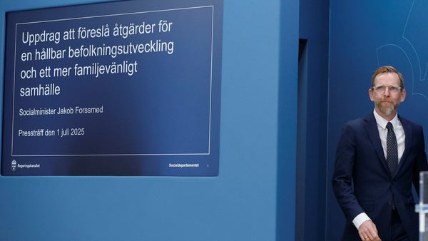 Ska svenskarna vilja ha barn måste de må bättre​​