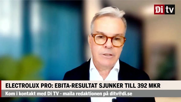 Electrolux Professionals bommar förväntningarna: ”Stark orderingång”​​