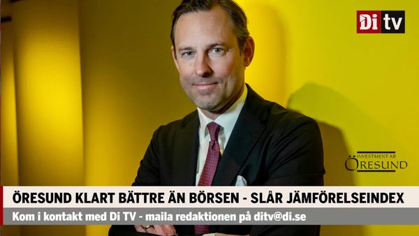 Öresund slår jämförelseindex: ”Vi är väldigt nöjda”