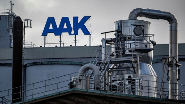 Bättre än väntat för AAK – volymerna minskade​​