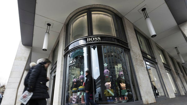 XXL-ägaren vill stoppa utdelning från Hugo Boss​​