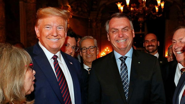 Trump: 50 procent tullar mot Brasilien – för Bolsonaro-rättegång​​