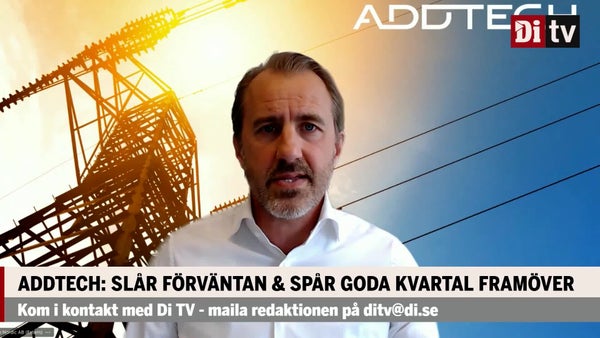 Stark rapport av Addtech: ”Rekordhögt resultat”​​