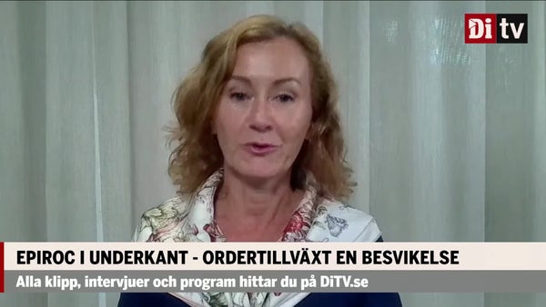 Rapportmiss från Epiroc: ”Färre stora ordrar”​​