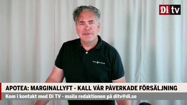 Marginallyft för Apotea: ”Vi växer snabbare än totalmarknaden”​​