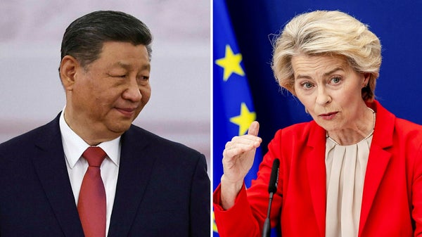Xi Jinping: Kina och EU måste fördjupa samarbetet​​