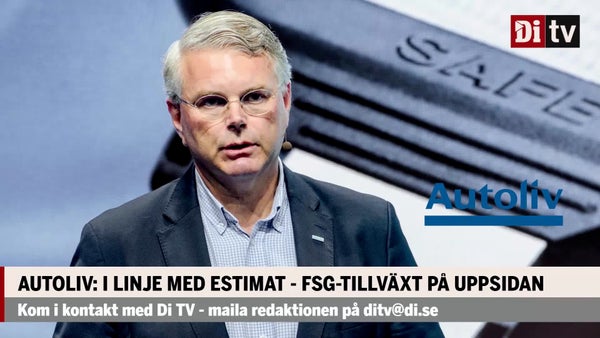 Autoliv linje med förväntan: ”Arbetsseger – rekordförsäljning”​​