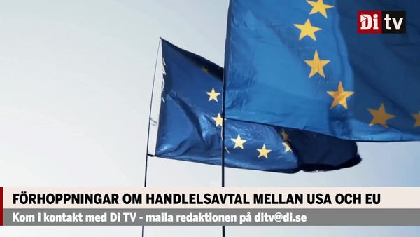 Förhoppningar om handelsavtal mellan USA och EU​​