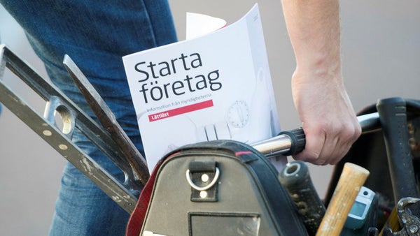 Nyföretagandet vänder upp​​