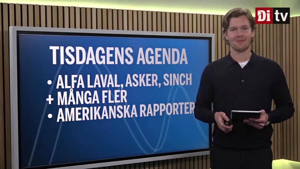 Agendan: Alfa Laval, Sinch med flera rapporterar​​