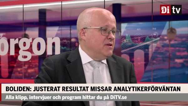 Boliden missar analytikernas förväntan: ”Mycket nöjd med kvartalet”​​