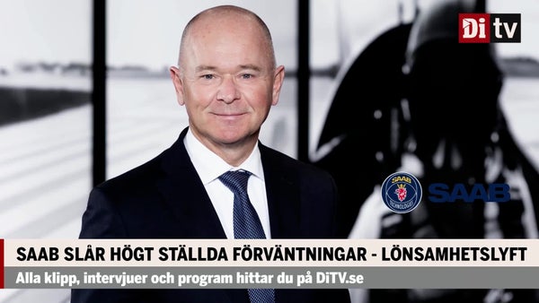 SAAB slår högt ställda förväntningar: ”Levererar otroligt bra”​​