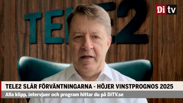Stark rapport av Tele2 – höjer vinstprognos: ”Går snabbare än vi väntat”​​