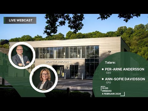 Svedbergs Group – Bokslutskommuniké 2025